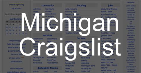 craigslist central michigan pets|creigs list central mi.